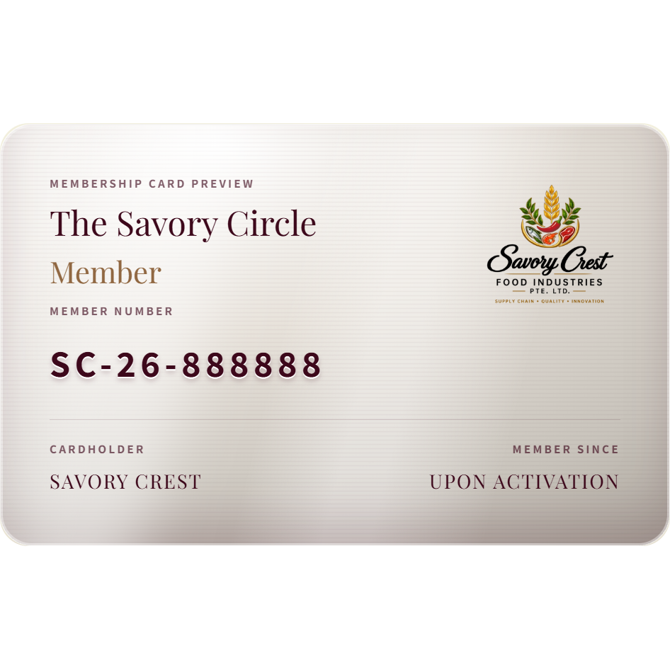 The Savory Circle 会员